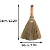 Japanese Handheld Broom Handmade Soft Bristled Short Handled Broom For Cabinets Desktop Windowsill Car Windows Cleaning 1pc
