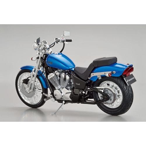 Aoshima Bunka Kyozai (AOSHIMA) 1/12 Scale The Bike Series No. 19 Honda NC37 Steed VLS 1998 Plastic Model Kit, Pre-Molded Color
