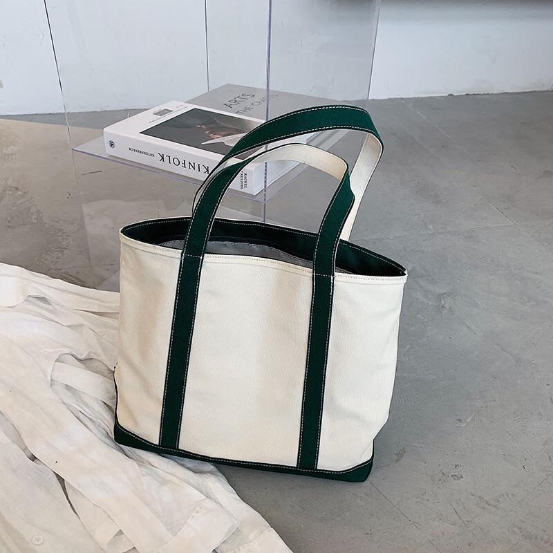 REWELL Korean Style Canvas Large Capacity Tote Bag