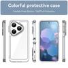 For Huawei Pura 80 Case Huawei Pura 80 Pro+ Pura 80 Ultra Cover Bumper Shockproof Clear PC + Silicone Protective Phone Cover