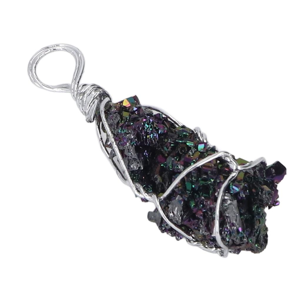 Crystal Pendant Shiny Appearance Versatile Crystal Jewelry Decor Birthday Anniversary Gift