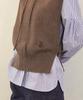 JUN BY JUN K Jk Hooded Layered Knit_Brown