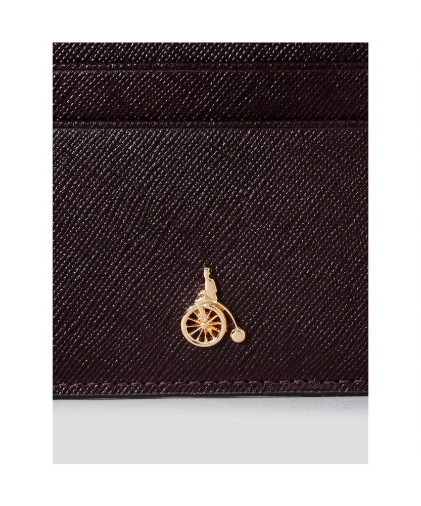 Beanpole Accessory Lucy Zipper Card Wallet Wine