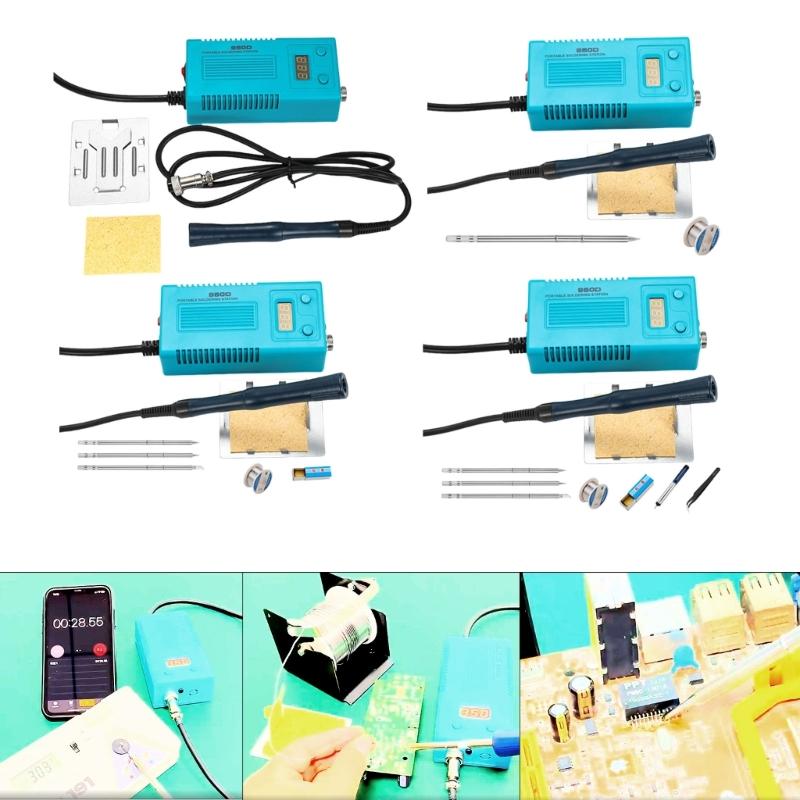 Digital Soldering Station Fast Heating Soldering Iron Station Soldering Iron Replacement Adjustable Temperature Welding
