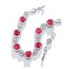 Seiko Light Luxury Colored Gemstone New Bracelet - Square Candy Micro-pavé Zircon Luxe Bracelet, Zircon Jewelry
