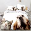 Shiba Inu Dog Bedding Set Animal Dogs Duvet Cover Double King Twin Single Bed Sets For Kids Boys Decor Home Custom Bed Linen