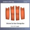 BYD Tang Car Door Storage Box: Silicone, Waterproof, Original Color for Front and Rear, Fits 26 Models