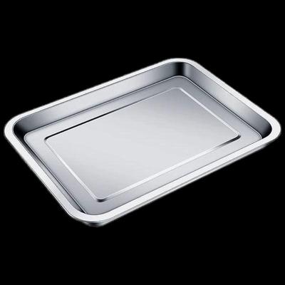 304 Stainless Steel Deep Rectangular Baking & Serving Tray