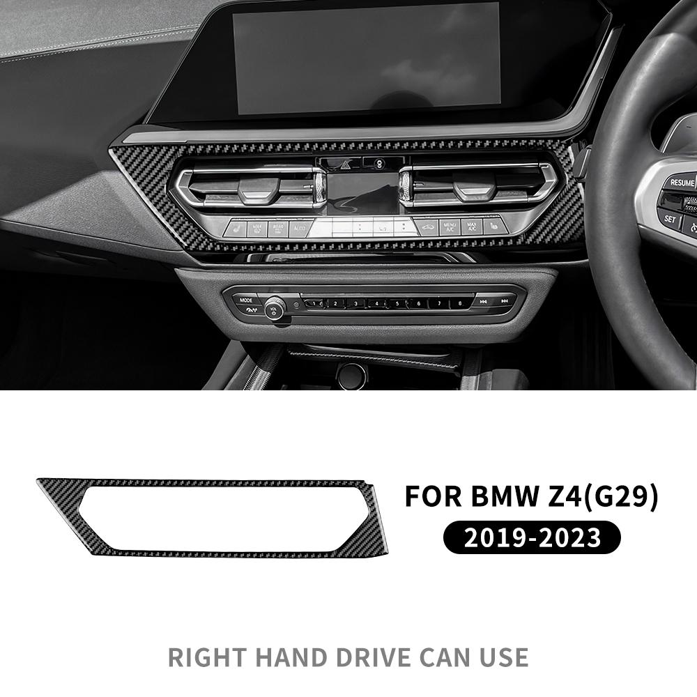 Carbon Fiber Switch Cover Trim for BMW Z4 G29 2019-2023 Interior Accessories