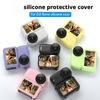 For DJI Osmo Nano Silicone Case Full Coverage Shockproof Anti-Scratch Protective Cover Camera Shell With Lanyard Accessory