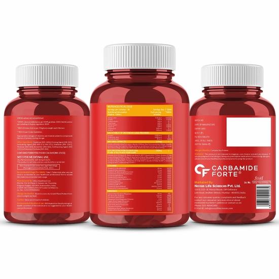 Tabletas de Biotina Carbamide Forte para el Crecimiento del Cabello | Suplemento de Biotina con 50 Ingredientes Multivitamínicos para Mujeres y Hombres
