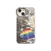 Water Ripples Rainbow Is Suitable for Apple 16promax Mobile Phone Case IPhone 15 All Inclusive 14/13 Couples 12/11