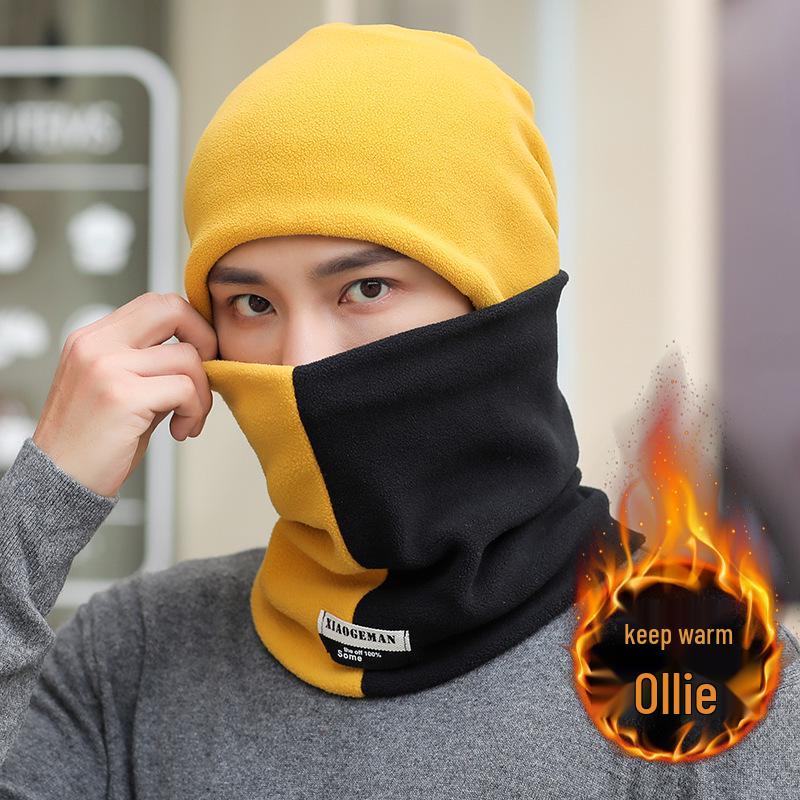 

Men s and Women s Windproof Winter Neck Gaiter: Fleece-Lined, Warm, Double-Layer Scarf