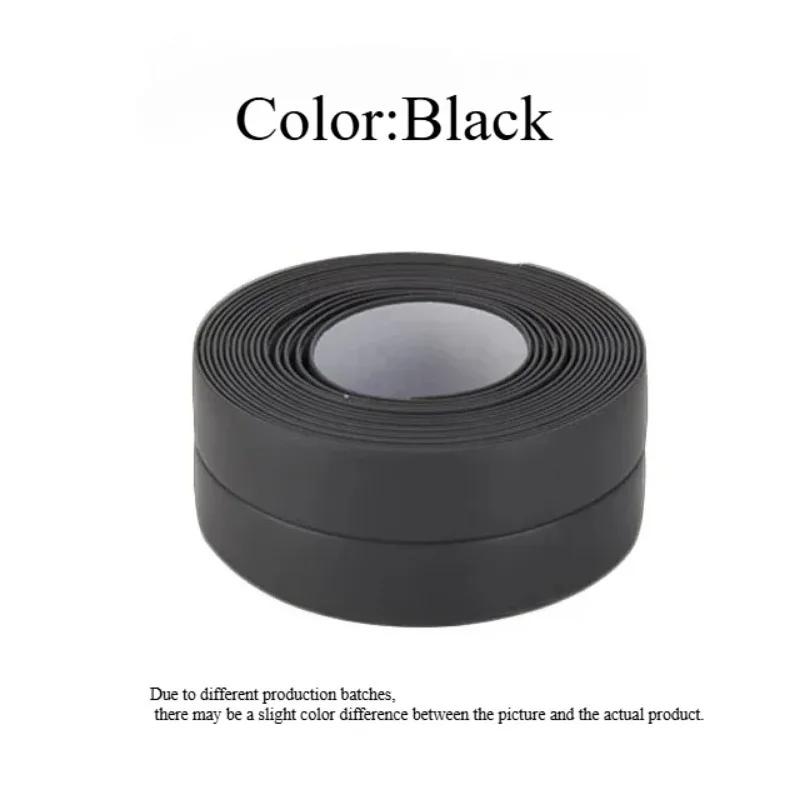 1 Roll of Waterproof White PVC Self-Adhesive Tape - Perfect for Bathroom, Sink & Kitchen - Super Strong Stickiness!