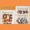 Creative Hair Clip Storage Rack Boho Style Headband Organizer  Household Use