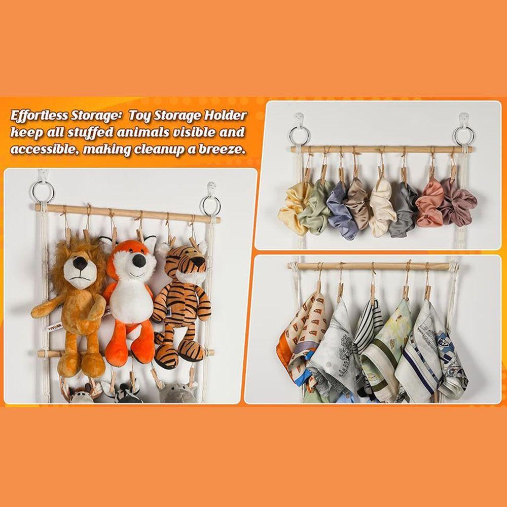 Creative Hair Clip Storage Rack Boho Style Headband Organizer  Household Use