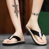 Sommer Herren Modische Casual Hausschuhe Sandalen Strandschuhe Fischgräten Hausschuhe Home Herrenschuhe