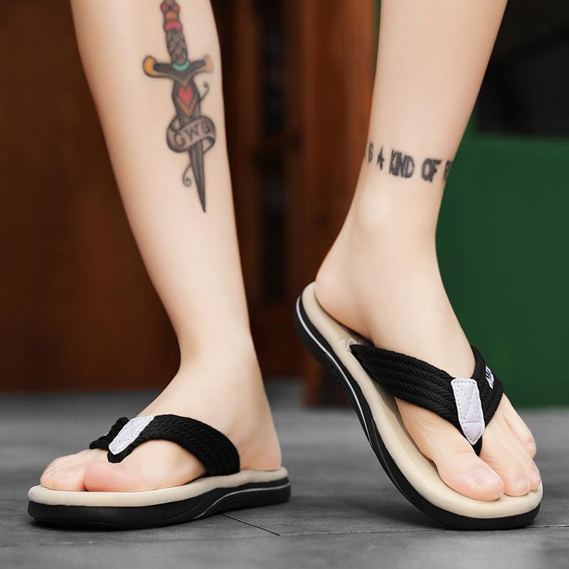 Καλοκαιρινές Ανδρικές Μοντέρνες Casual Παντόφλες Σανδάλια Παπούτσια Παραλίας Παντόφλες Ψαροκόκαλο Παπούτσια Σπιτιού Ανδρικά