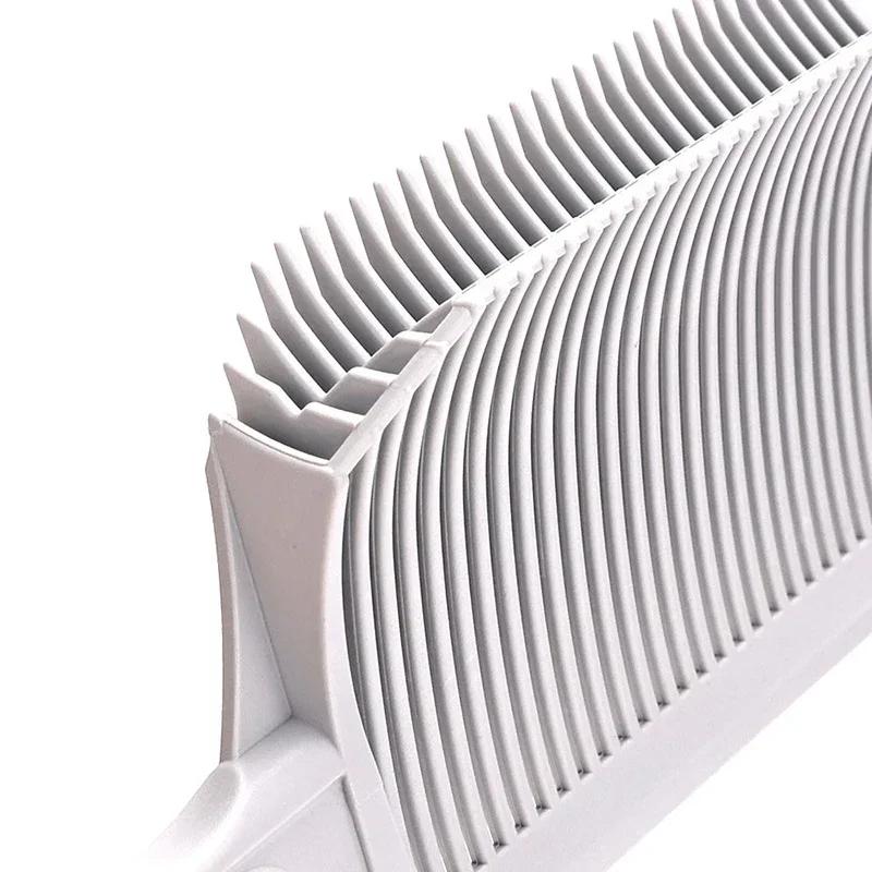 Barber Fade Combs Haarschneidewerkzeug für Farbverlauf-Frisurenkamm, flache Oberseite, Haarschneidekamm für Männer, hitzebeständige Fade-Bürste