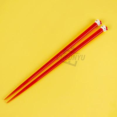 Hello Kitty Mascot Acrylic Chopsticks 21cm