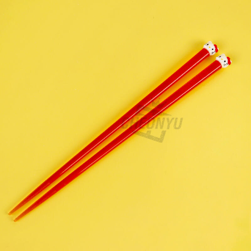 Hello Kitty Mascot Acrylic Chopsticks 21cm Single product