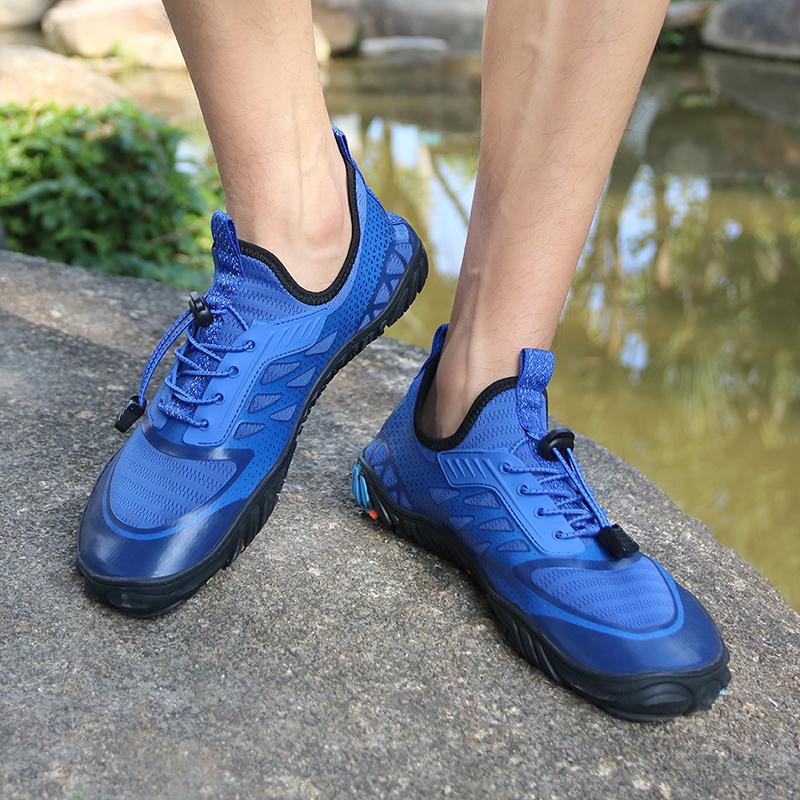 Unisex Water Barefoot Shoes Upstream Swimming Aqua Shoes Drainage Wading Sandals For Gym Yoga Diving Surf Hiking Sports Sneakers