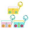 Mini Recording Keychain with Button Control Function Portable Design Plastic Material for Various Recording Needs