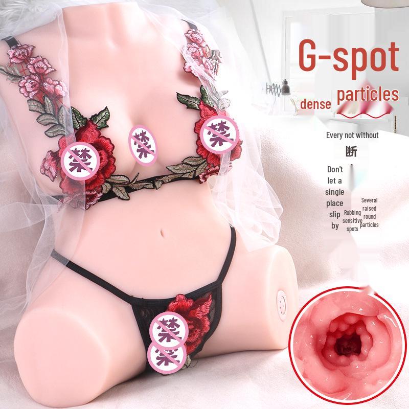 Realistic Half-Body Masturbation Cup with Famous Molded Vagina and Buttocks - Male Sex Toy