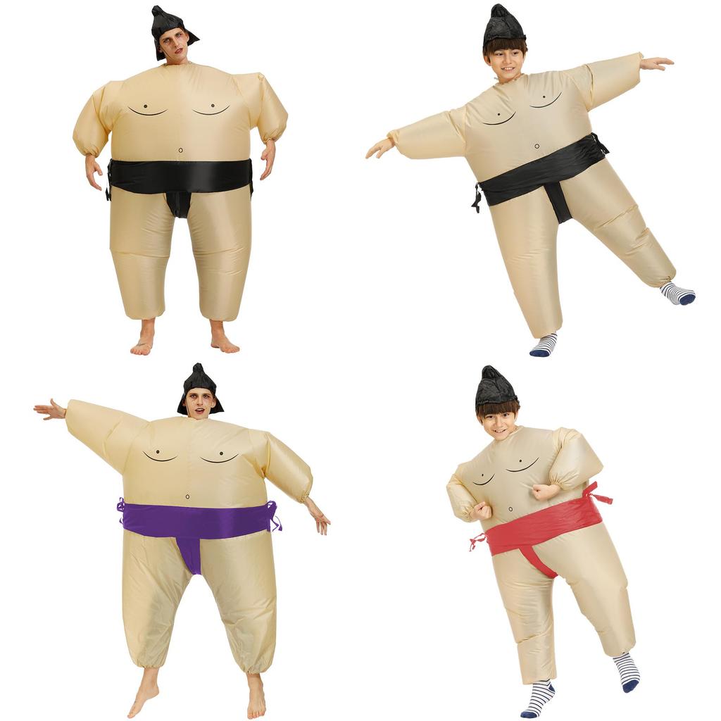 Hilarious Sumo Wrestler Inflatable Costume Ideal For Halloween And Theme Parties