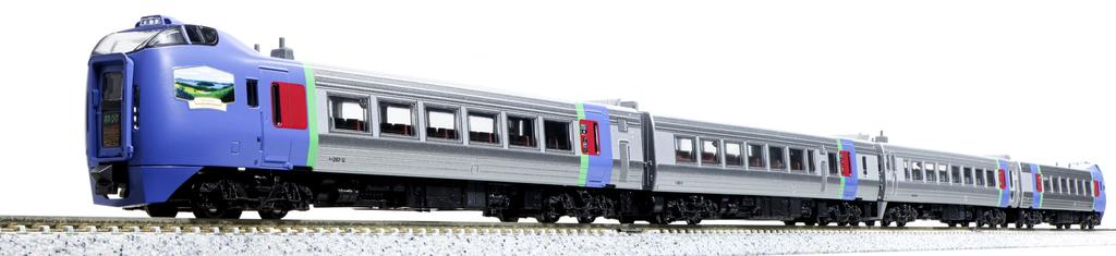 KATO N gauge Kiha283 series set Railway model diesel car Okhotsk/Taisetsu 4-car Engaru/Kitami/Bihoro 10-1895