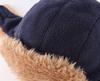 Conectaile Toddler Kids Winter Warm Hat with Ear Flaps for Outdoor Activities and Cold Pilot Cap for Navy Blue Weather, Boys, Skiing,