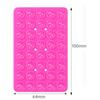 Double Side Rubber Sucker Pad Silicone Sucker Mobile Phone Fixed Pad New Suction Cup Bracket