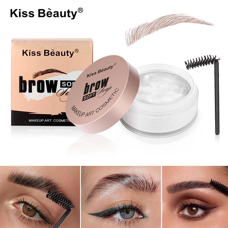 Kissbeauty Wild Eyebrow Styling Cream Wisheba Colorless Eyebrow Soap Eyebrowsoap