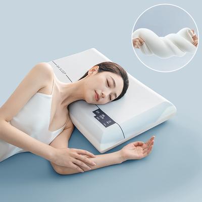 Memory Foam Pillows for Neck Pain Relief, Dual Core Side Back Stomach Cervical Pillow with Ergonomic, Slow Rebound Pillows Soft