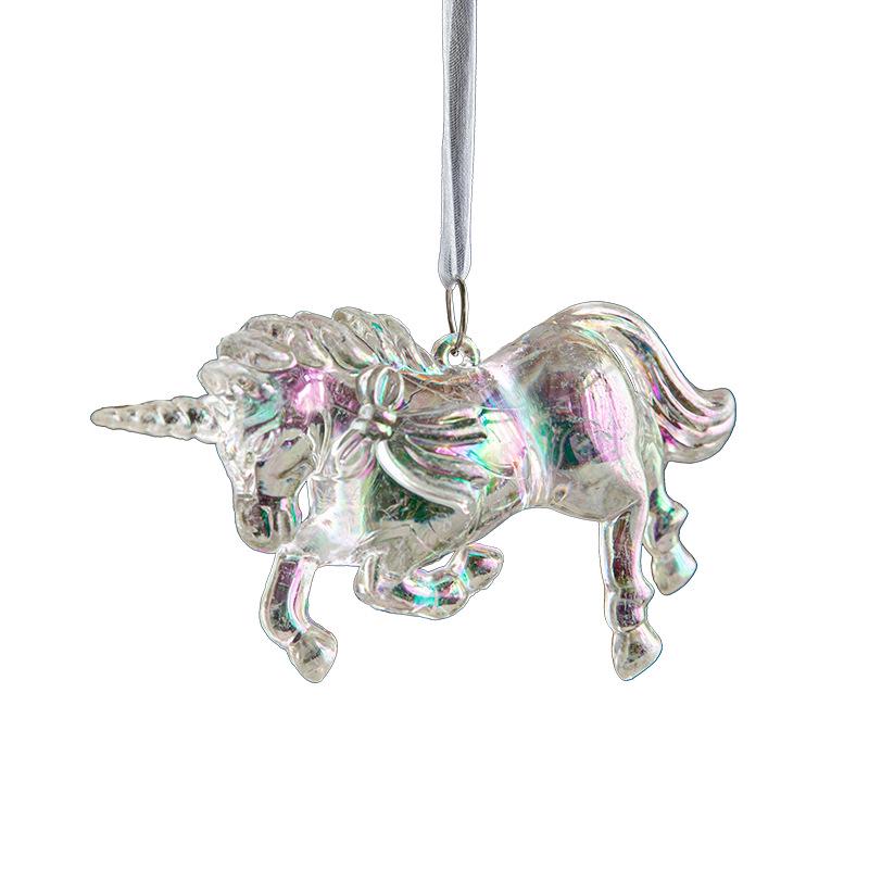 Colorful Acrylic Ice Crystal Christmas Tree Ornaments