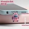 MINISO Dop Antipraf pentru Telefon Stitch pentru IPhone Type-c Nou Anime 2D Plan Tip C Port de Încărcare Android Dopuri de Praf Ornamente Cadou