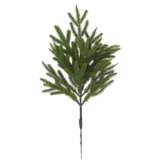 

Artificial Pine Branches Realistic Norfolk Pine Stems Faux Greenery Foliage Pine Needle Twigs for DIY Christmas Wreaths Vase Indoor Outdoor Decor 1pc C
