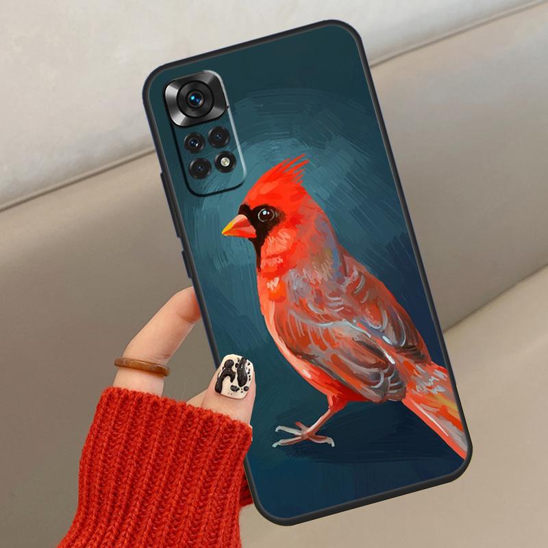 Lovely Birds Hummingbird Phone Case For Xiaomi Redmi Note 8 9 10 11 12 Pro 11S 10S 9S 8T Redmi 10A 10C 9A 9C Cover
