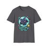 Unisex Softstyle T-Shirt Blissful Bat Bubble Funny Rubber Duck Dreamy Halloween