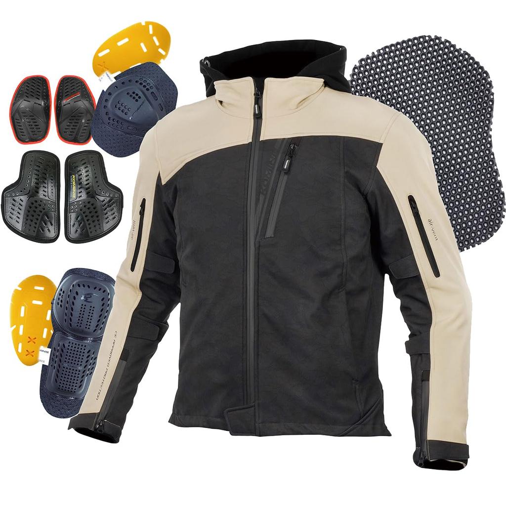 KOMINE Motorcycle Wear Black L 07-590 Men's