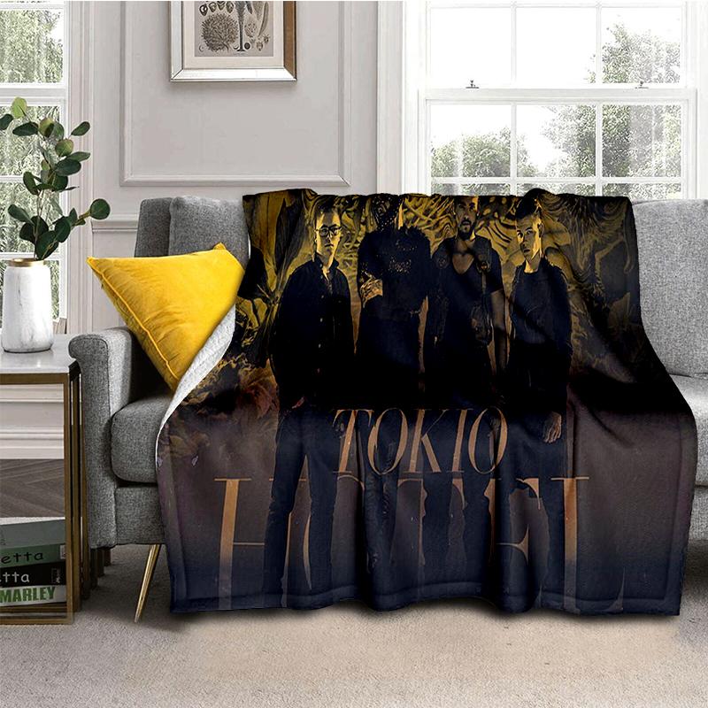 29 Styl Nový Tokio Hotel Rocková Kapela Tom Bill Kaulitz Deku, Měkká Přehozová Deku pro Domov Ložnici Postel Pohovka Kryt Dětský Dárek Kryt