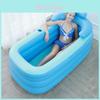 Vasca da Bagno Gonfiabile Pieghevole per Adulti Spa Domestica Rilassamento