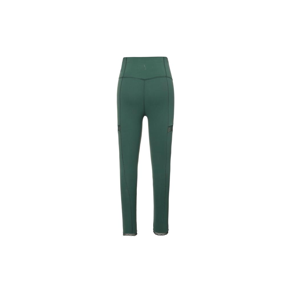 (WMNS) Nike Athletic Fit Polyester Tights 'Green' Women's CU6307-397