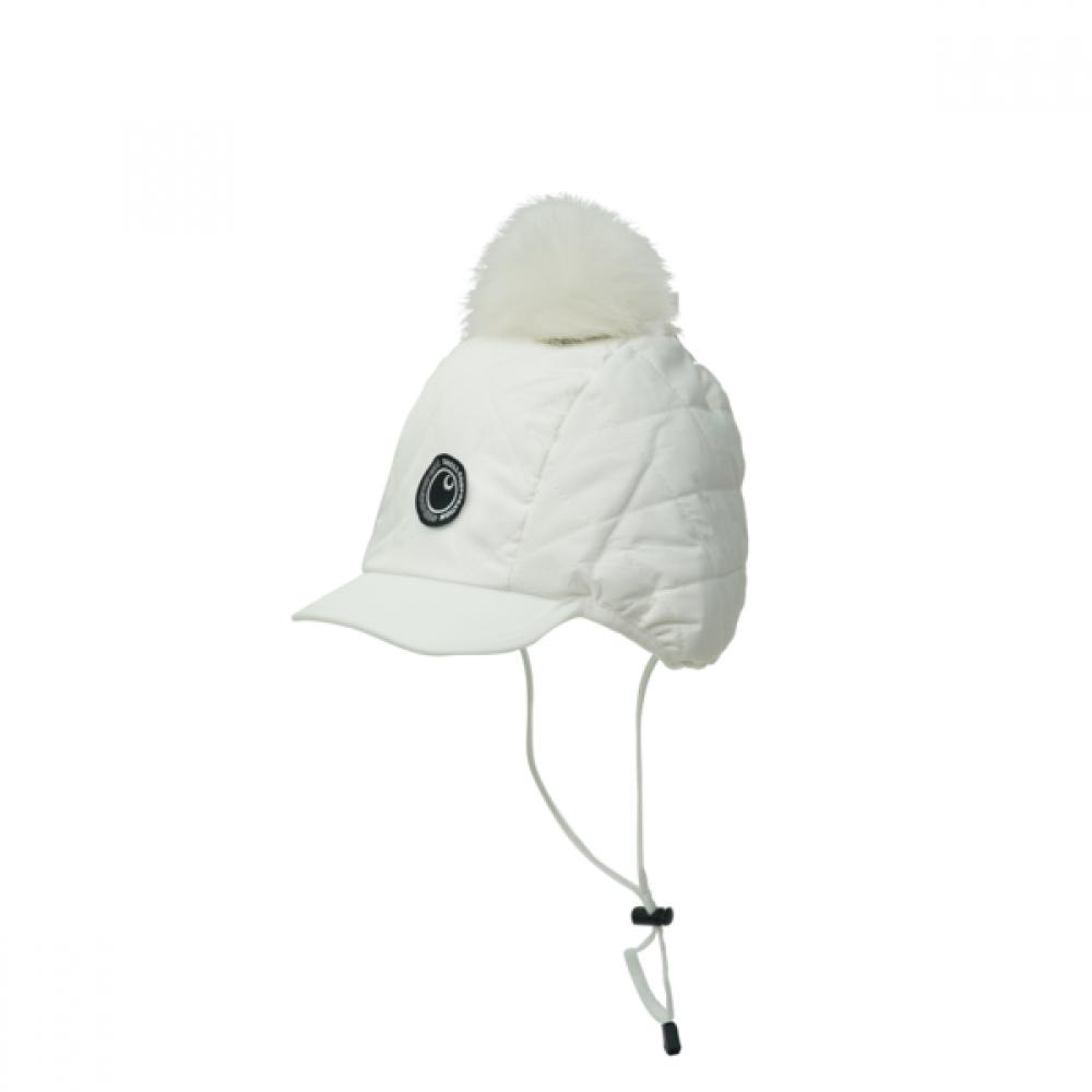 Shell Airy Warm Pom Pom Earmuffs Winter Ear Cap Caramel Brown