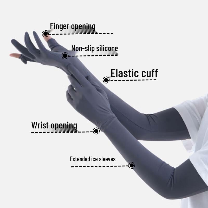 Lilang Full Finger Sun Protection Cycling Gloves