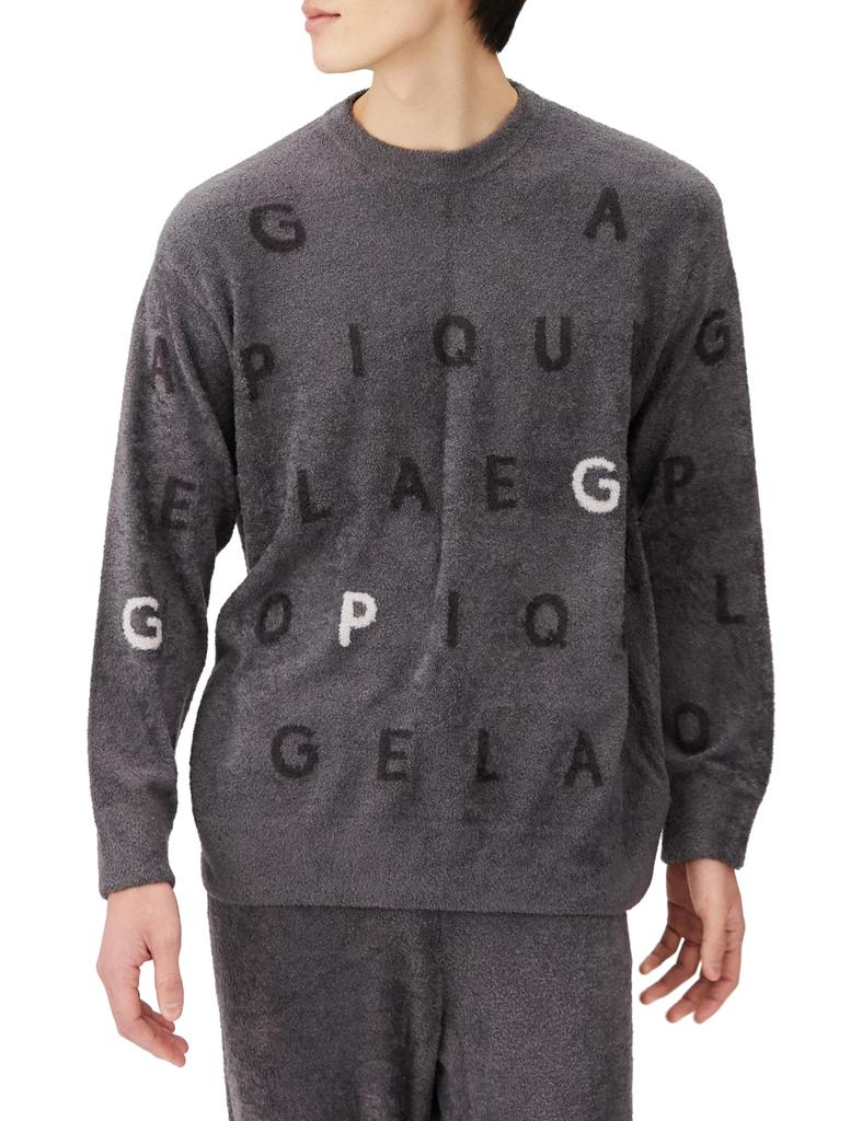 Gelato Pique HOMME Hot Smoothie Logo DGRY M Pullover, PMNT235101, Men's,