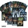 32pcs, horror pagan summer solstice postcards, suitable for birthday/anniversary gifts, collectible, giftable, and mailable.