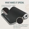 Yoga Mat for Women & Men | Exercise Gym Mat TPE Material, Anti-Slip Design, 5mm Thick, Dual Color