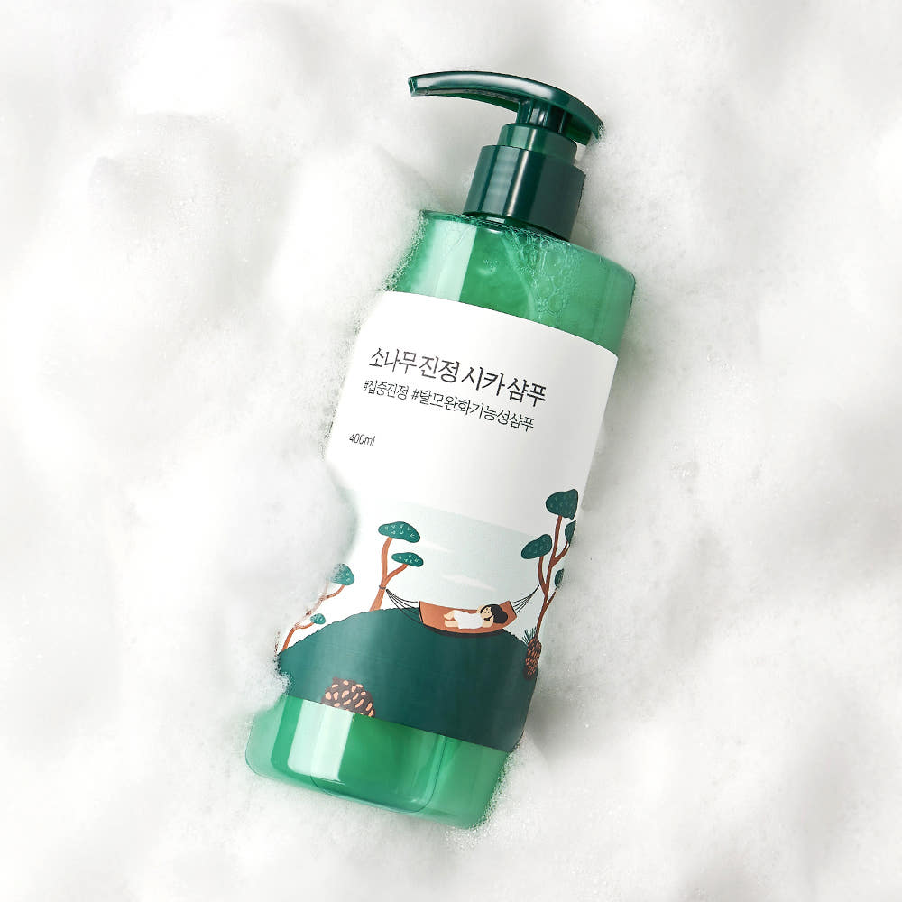 Round Lab Pine Calming Cica Shampoo Scalp Soothing & Refreshing Shampoo 400ml