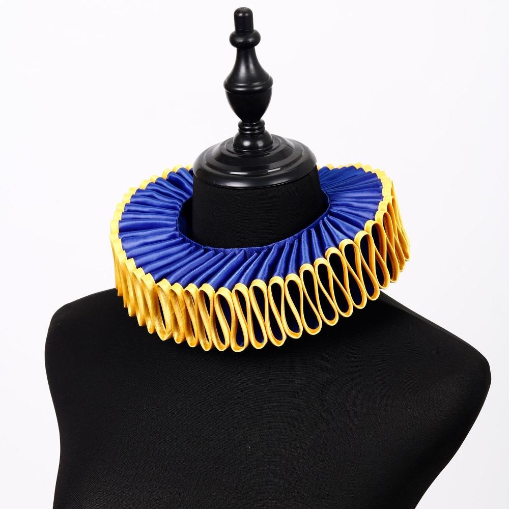 Opera Circus Clowns Ruff Collar Vintage Renaissance False Collar  Collar Accessory